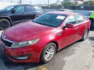 2013 Kia Optima LX with VIN 5XXGM4A75DG177167, listed as a IAAI auction lot 41889164 with 50,740 mi miles. Bid and sale history available at carsss.com. Image 2.