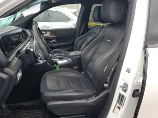2021 Mercedes-Benz GLE 53 AMG with VIN 4JGFB6BEXMA270011, listed as a Copart auction lot 47779205 with 27,292 mi miles and Salvage title. Bid and sale history available at DreamBid. Image 7.