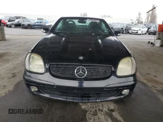 2001 Mercedes-Benz SLK-Class with VIN WDBKK65F51F206737, listed as a Copart auction lot 47884645 with 41,331 mi miles and Salvage Title. Bid and sale history available at carsss.com. Image 5.