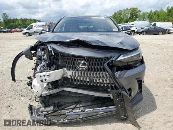 2024 Lexus NX 350h Premium with VIN JTJGKCEZ4R5015261, listed as a Copart auction lot 54231705 with 9,007 mi miles and Salvage title. Bid and sale history available at DreamBid. Image 5.