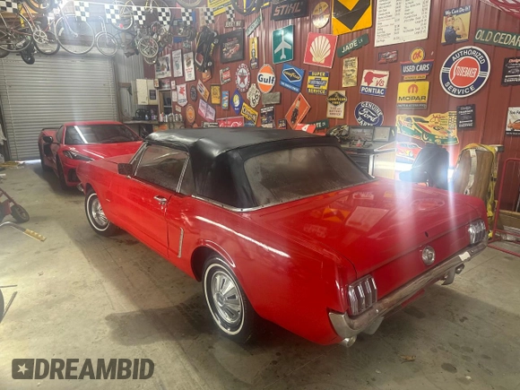 1965 Ford Mustang z VIN 5F08C724192, wystawiony jako Copart lot #43860595 z przebiegiem 19 900 mil mil oraz Czysty tytuł • Clean title. Historia ofert i sprzedaży dostępna na DreamBid. Obrazek 3.