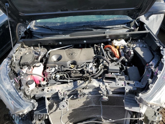 2019 Toyota RAV4 Hybrid XLE with VIN 2T3RWRFV9KW016418, listed as a Copart auction lot 43020565 with 86,362 mi miles and Salvage Title. Bid and sale history available at carsss.com. Image 12.