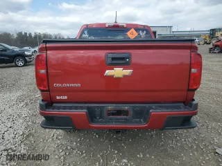 2016 Chevrolet Colorado 4WD Z71 with VIN 1GCGTDE37G1170327, listed as a Copart auction lot 52643415 with 108,092 mi miles and Non Repairable. Bid and sale history available at carsss.com. Image 6.