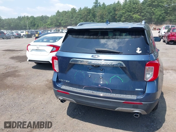 2020 Ford Explorer Limited with VIN 1FMSK8FH8LGA75390, listed as a IAAI auction lot 42563694 with 55,481 mi miles and . Bid and sale history available at DreamBid. Image 17.