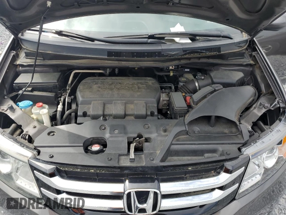 2017 Honda Odyssey EX-L with VIN 5FNRL5H62HB007324, listed as a Copart auction lot 54594405 with 160,638 mi miles and Clean Title. Bid and sale history available at DreamBid. Image 12.