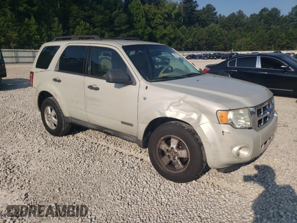2008 Ford Escape XLT with VIN 1FMCU03178KD39680, listed as a Copart auction lot 62017805 with 149,799 mi miles and Salvage title. Bid and sale history available at DreamBid. Image 4.