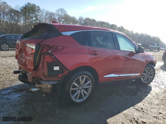 2019 Acura RDX w/Technology Pkg with VIN 5J8TC1H51KL021694, listed as a Copart auction lot 87725965 with 87,933 mi miles and Salvage Title. Bid and sale history available at carsss.com. Image 3.