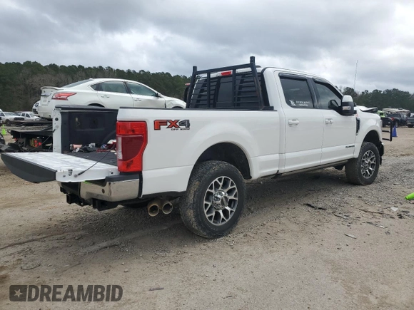 2020 Ford F-250 XL with VIN 1FT8W2BT9LED19263, listed as a Copart auction lot 41494423 with Not provided miles and Salvage title. Bid and sale history available at DreamBid. Image 3.