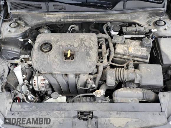 2021 Kia Forte FE with VIN 3KPF24AD7ME379461, listed as a Copart auction lot 55777005 with 74,778 mi miles and Salvage title. Bid and sale history available at DreamBid. Image 11.