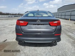 2015 Kia Optima LX with VIN KNAGM4A70F5636996, listed as a Copart auction lot 47571015 with 141,234 mi miles and Salvage Title. Bid and sale history available at carsss.com. Image 6.