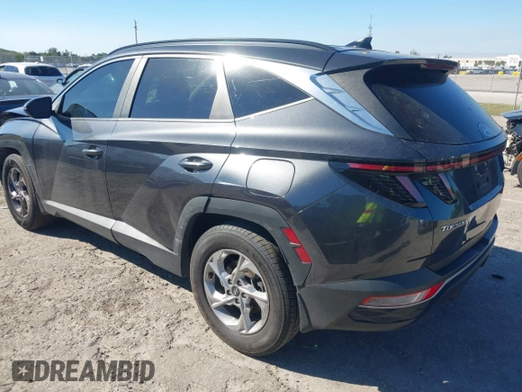 2022 Hyundai Tucson SEL with VIN 5NMJB3AE7NH065963, listed as a IAAI auction lot 41673572 with 55,404 mi miles. Bid and sale history available at carsss.com. Image 3.