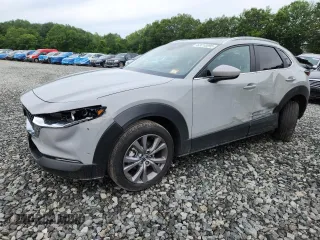2025 Mazda CX-30 S Preferred with VIN 3MVDMBCM4SM760317, listed as a Copart auction lot 63218095 with 5,503 mi miles and Salvage title. Bid and sale history available at DreamBid. Image 1.