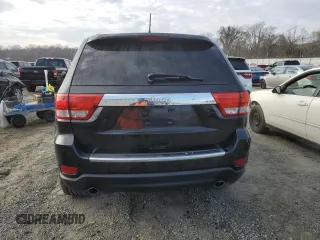 2013 Jeep Grand Cherokee Overland with VIN 1C4RJECT6DC655355, listed as a Copart auction lot 85654554 with 135,343 mi miles and Salvage Title. Bid and sale history available at carsss.com. Image 6.