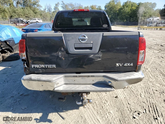 2012 Nissan Frontier SV with VIN 1N6AD0FV3CC422954, listed as a Copart auction lot 75161314 with 214,767 mi miles and Salvage Title. Bid and sale history available at carsss.com. Image 6.
