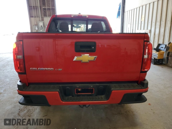 2019 Chevrolet Colorado 2WD Z71 with VIN 1GCGSDEN3K1195044, listed as a Copart auction lot 42739055 with 71,319 mi miles and Salvage Title. Bid and sale history available at carsss.com. Image 6.