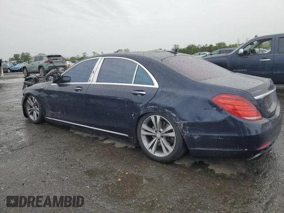 2015 Mercedes-Benz S 550 z VIN WDDUG8FB6FA128658, wystawiony jako Copart lot #58482035 z przebiegiem 125 783 mil mil oraz Szkoda całkowita • Salvage title. Historia ofert i sprzedaży dostępna na DreamBid. Obrazek 2.