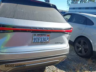 2025 Lexus RX 350h with VIN 2T2BBMCA8SC084121, listed as a IAAI auction lot 42644072 with 4,200 mi miles and . Bid and sale history available at DreamBid. Image 16.