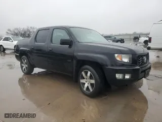 2014 Honda Ridgeline SE with VIN 5FPYK1F63EB013369, listed as a Copart auction lot 86494694 with 0 mi miles and Salvage Title. Bid and sale history available at carsss.com. Image 4.