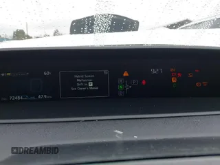 2016 Toyota Prius Two with VIN JTDKBRFU9G3526671, listed as a IAAI auction lot 41507074 with 72,484 mi miles. Bid and sale history available at carsss.com. Image 7.