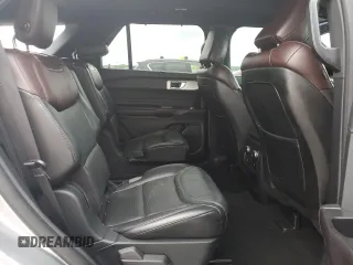 2020 Ford Explorer Platinum with VIN 1FM5K8HC9LGA43773, listed as a Copart auction lot 58918285 with 114,897 mi miles and Salvage title. Bid and sale history available at DreamBid. Image 11.
