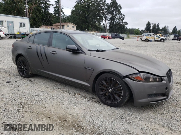 2013 Jaguar XF RWD with VIN SAJWA0E78D8S70728, listed as a Copart auction lot 61527154 with Not Provided miles and Clean Title. Bid and sale history available at DreamBid. Image 4.