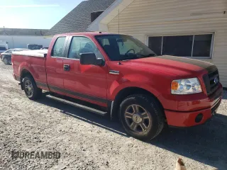 2008 Ford F-150 STX with VIN 1FTRX12W98FC24533, listed as a Copart auction lot 75516694 with 74,928 mi miles and Clean Title. Bid and sale history available at carsss.com. Image 4.