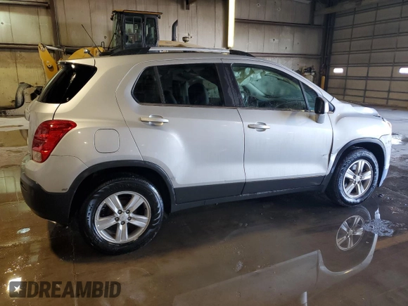 2016 Chevrolet Trax LT with VIN 3GNCJLSB2GL258308, listed as a Copart auction lot 47611985 with 148,030 mi miles and Salvage Title. Bid and sale history available at DreamBid. Image 3.