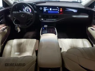 2018 Lexus LS with VIN JTHC51FF5J5001440, listed as a Copart auction lot 80066194 with 46,224 mi miles and Salvage Title. Bid and sale history available at carsss.com. Image 8.