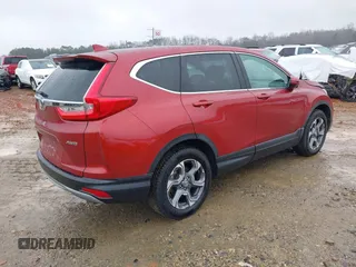 2017 Honda CR-V EX-L with VIN 5J6RW2H84HL050884, listed as a IAAI auction lot 41249064 with 62,386 mi miles. Bid and sale history available at carsss.com. Image 4.