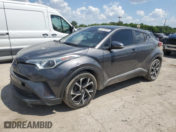 2018 Toyota C-HR XLE with VIN NMTKHMBX7JR025459, listed as a Copart auction lot 64579975 with 93,194 mi miles and Clean title. Bid and sale history available at DreamBid. Image 1.
