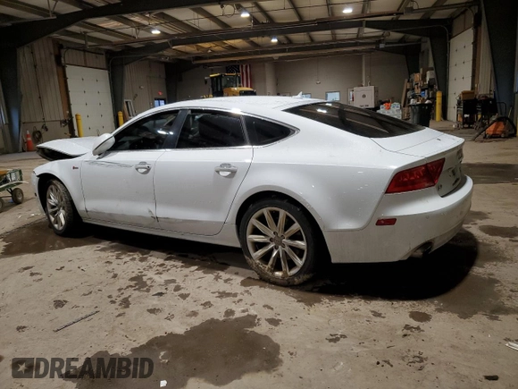 2013 Audi A7 3.0 Premium Plus with VIN WAUYGAFC4DN059886, listed as a Copart auction lot 47807485 with 164,789 mi miles and Salvage Title. Bid and sale history available at carsss.com. Image 2.