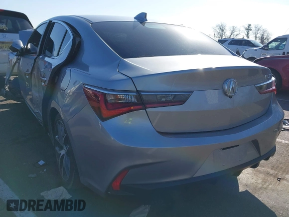 2021 Acura ILX w/Premium Package with VIN 19UDE2F76MA001481, listed as a IAAI auction lot 41128123 with 41,409 mi miles. Bid and sale history available at carsss.com. Image 3.