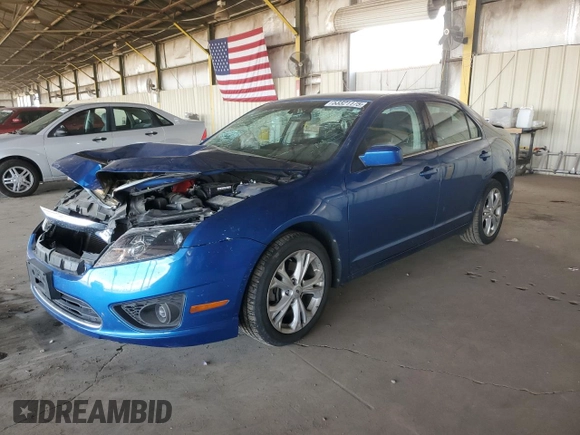 2012 Ford Fusion SE with VIN 3FAHP0HA1CR170275, listed as a Copart auction lot 53321175 with 30,070 mi miles and Salvage Title. Bid and sale history available at carsss.com. Image 1.