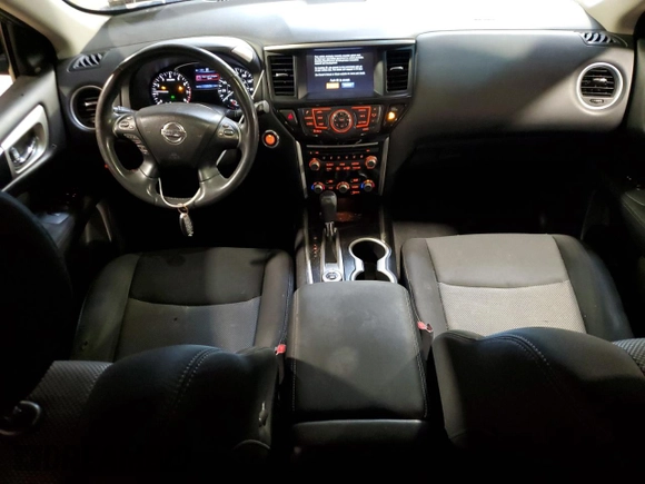 2017 Nissan Pathfinder SV with VIN 5N1DR2MM4HC695511, listed as a Copart auction lot 53692755 with 90,148 mi miles and Salvage title. Bid and sale history available at DreamBid. Image 8.