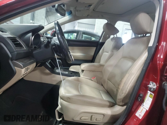 2016 Subaru Legacy 3.6R Limited with VIN 4S3BNEN67G3034305, listed as a Copart auction lot 71368514 with 33,829 mi miles and Non Repairable. Bid and sale history available at carsss.com. Image 7.