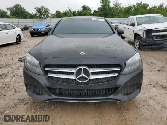 2018 Mercedes-Benz C 300 with VIN WDDWF4JB4JR346460, listed as a Copart auction lot 55768375 with 120,508 mi miles and Salvage title. Bid and sale history available at DreamBid. Image 5.