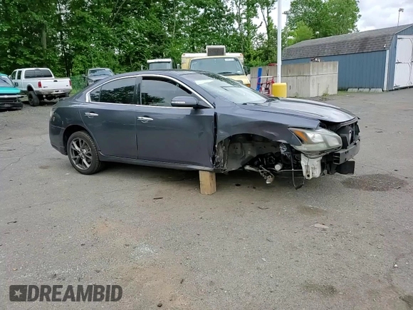 2012 Nissan Maxima S with VIN 1N4AA5AP1CC801376, listed as a Copart auction lot 58637005 with 161,051 mi miles and Salvage title. Bid and sale history available at DreamBid. Image 14.