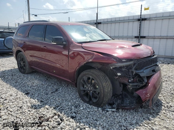 2023 Dodge Durango R/T Plus with VIN 1C4SDJCT6PC576094, listed as a Copart auction lot 51380724 with 0 mi miles and Salvage Title. Bid and sale history available at carsss.com. Image 4.