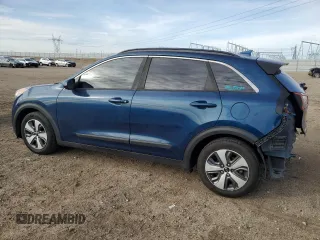 2017 Kia Niro FE with VIN KNDCB3LC7H5101503, listed as a Copart auction lot 43458795 with 217,609 mi miles and Salvage Title. Bid and sale history available at carsss.com. Image 2.