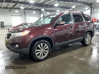 2011 Kia Sorento EX with VIN 5XYKUDA27BG036723, listed as a Copart auction lot 50180075 with 209,861 mi miles and Salvage Title. Bid and sale history available at carsss.com. Image 1.