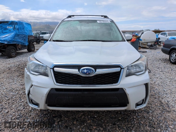 2014 Subaru Forester XT Touring with VIN JF2SJGMC3EH528144, listed as a Copart auction lot 55780445 with 109,361 mi miles and Salvage title. Bid and sale history available at DreamBid. Image 5.