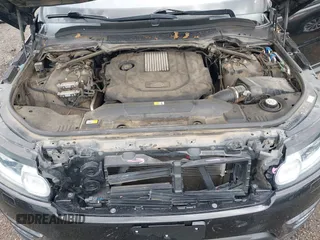 2016 Land Rover Range Rover Sport V6 Diesel HSE with VIN SALWR2KFXGA583834, listed as a IAAI auction lot 41882049 with 123,235 mi miles. Bid and sale history available at carsss.com. Image 10.