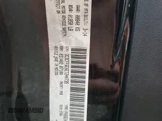 2014 FIAT 500e with VIN 3C3CFFGE6ET244735, listed as a Copart auction lot 74112064 with 52,226 mi miles and Salvage Title. Bid and sale history available at carsss.com. Image 16.