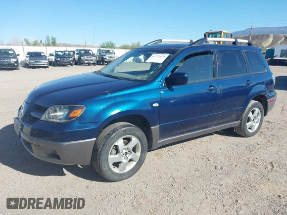 2004 Mitsubishi Outlander z VIN JA4LZ41F44U041155, wystawiony jako IAAI lot #42271924 z przebiegiem 178 492 mil mil oraz . Historia ofert i sprzedaży dostępna na DreamBid. Obrazek 2.