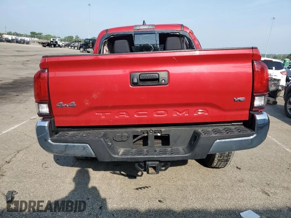 2023 Toyota Tacoma SR with VIN 3TMCZ5AN2PM605302, listed as a Copart auction lot 60495855 with 41,264 mi miles and Clean title. Bid and sale history available at DreamBid. Image 6.
