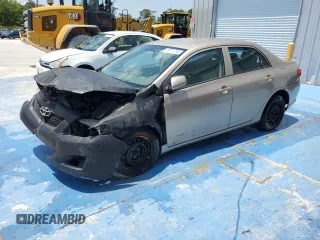 2010 Toyota Corolla with VIN 2T1BU4EE4AC427018, listed as a Copart auction lot 48974735 with 59,543 mi miles and Salvage Title. Bid and sale history available at carsss.com. Image 1.