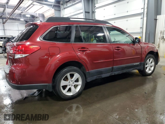 2014 Subaru Outback Premium z VIN 4S4BRCCC3E3323790, wystawiony jako Copart lot #53760445 z przebiegiem 123 898 mil mil oraz Szkoda całkowita • Salvage title. Historia ofert i sprzedaży dostępna na DreamBid. Obrazek 3.