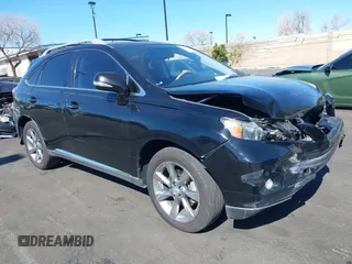 2012 Lexus RX with VIN 2T2ZK1BA4CC065873, listed as a IAAI auction lot 41589567 with 220,465 mi miles. Bid and sale history available at carsss.com. Image 1.