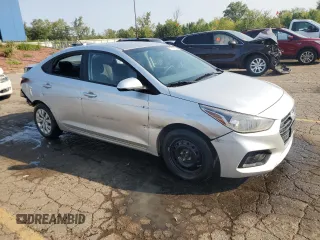 2018 Hyundai Accent SEL with VIN 3KPC24A3XJE020935, listed as a Copart auction lot 71097624 with 143,019 mi miles and Clean Title. Bid and sale history available at carsss.com. Image 4.