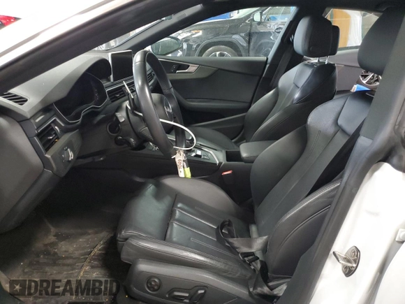 2019 Audi A5 Sportback Premium Plus с VIN WAUENCF57KA037892, выставлен на аукционе Copart как лот 59922355 с пробегом 55 179 миль миль и Списание • Salvage title. История ставок и продаж доступна на DreamBid. Изображение 7.